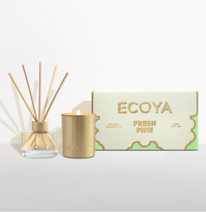 Ecoya Fresh Pine Mini Gift Set Holiday Colletion 