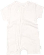 Load image into Gallery viewer, Dreamtime Organic Onesie Short Sleeve Cream [siz:0]
