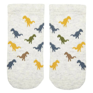 Organic Baby Socks Jacquard Jungle Giants [siz:0-6m]