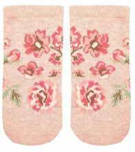 Load image into Gallery viewer, Organic Baby Socks Jacquard Wild Rose [siz:0-6m]
