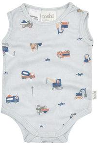 Onesie S/s Little Diggers [siz:0]