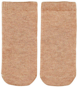 Baby Ankle Socks-maple [siz:6-12m]