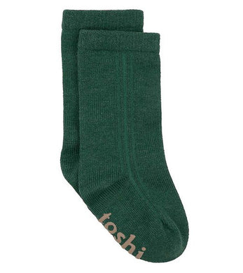 Organic Knee High Socks - Dreamtime Ivy [siz:6-12 Months]