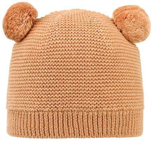 Load image into Gallery viewer, Organic Beanie Snowy/ginger [siz:xs]
