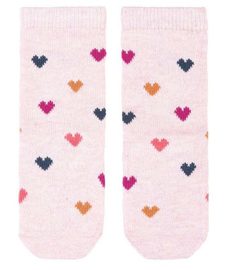 Toshi Knee High Socks - Hearts [siz:3-6 Months]