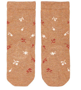 Toshi Organic Baby Knee High Socks - Maple Leaves 2