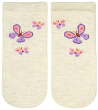 Load image into Gallery viewer, Organic Socks Ankle Jacquard Butterfly Bliss [siz:0-6m]
