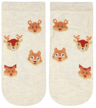 Load image into Gallery viewer, Organic Socks Ankle Jacquard Enchanted Forest [siz:0-6m]
