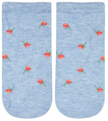 Organic Socks Ankle Jacquard Skyla [siz:1-2y]