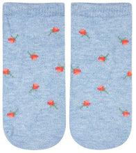Load image into Gallery viewer, Organic Socks Ankle Jacquard Skyla [siz:6-12 Months]
