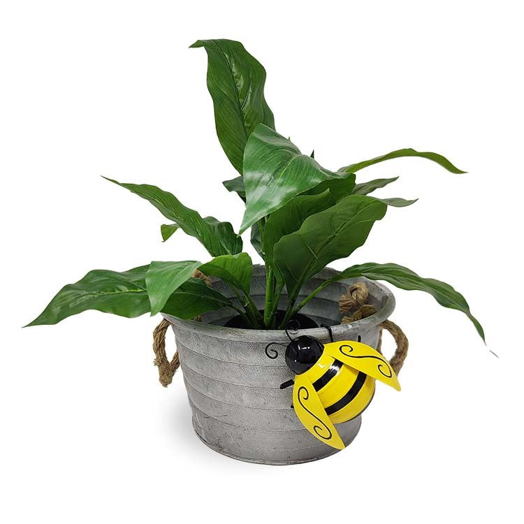 Bee Yellow Pot Sitter Small