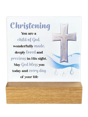 Fleur Plaques - Christening