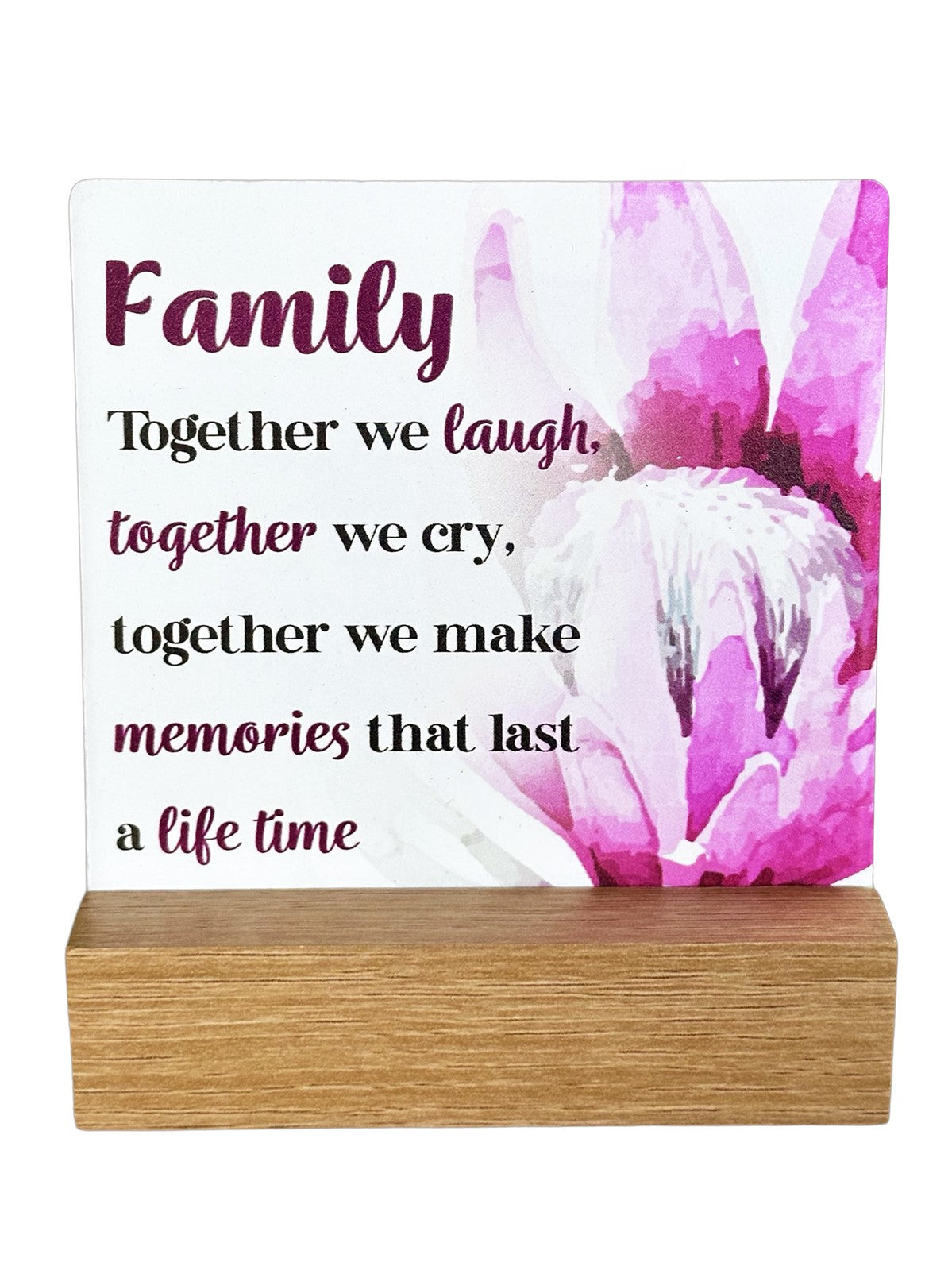 Fleur Plaque - Framily