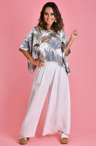 Amalfi Pants - White One Size 