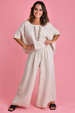 Load image into Gallery viewer, Amalfi Pants- Sand One Size 
