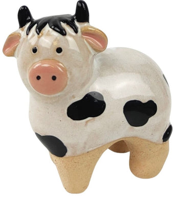 Pot Sitter - Cow Pot Hanger Sand & Black