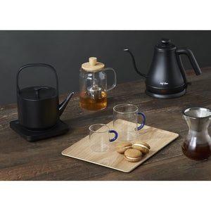 Leaf & Bean Naples Teapot With Acacia Lid & Infuser 1l 