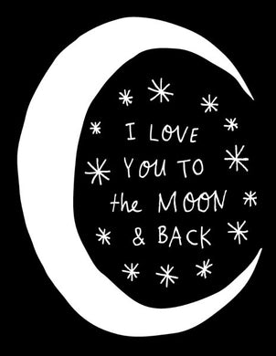 Card - The Moon And Back