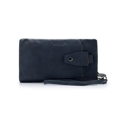 Mavie Gunmetal Blue Wallet