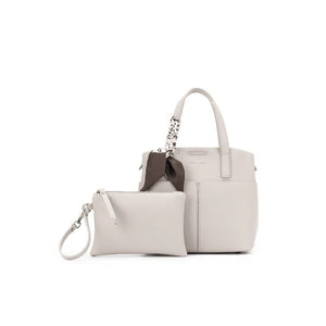 Amelie Oatmeal 2 Peice Top Handle Bag 