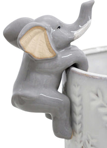 Pot Sitter Elephant