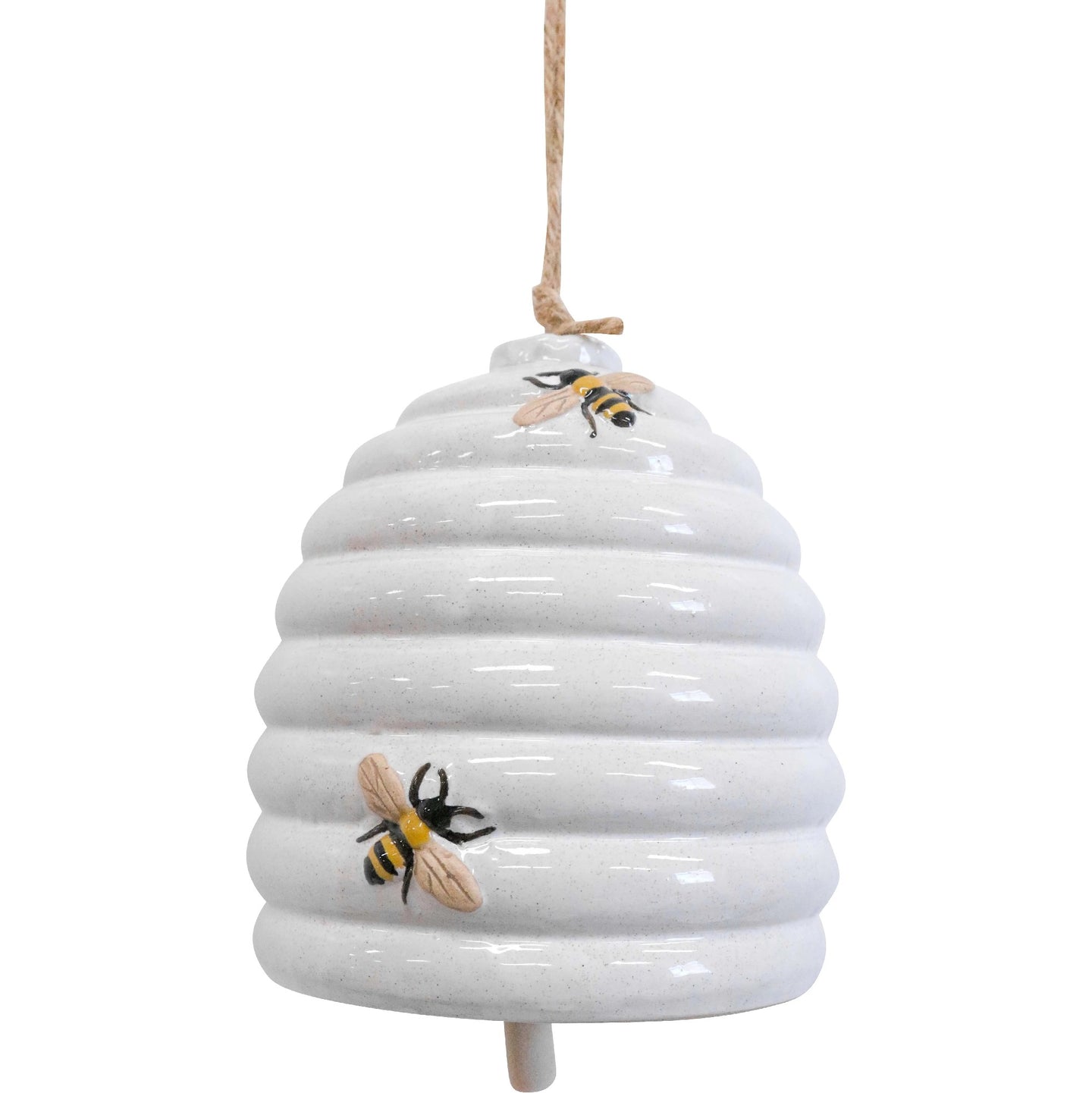 Bee Chime Rustic White