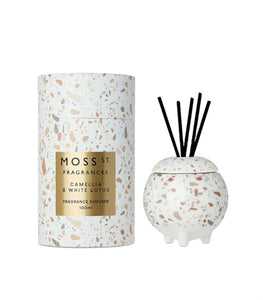 Moss St. Camellia & White Lotus Ceramic Diffuser 100ml