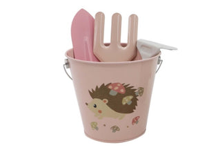 Calm & Breezy Kids Garden Tool 4pcs Set Pink