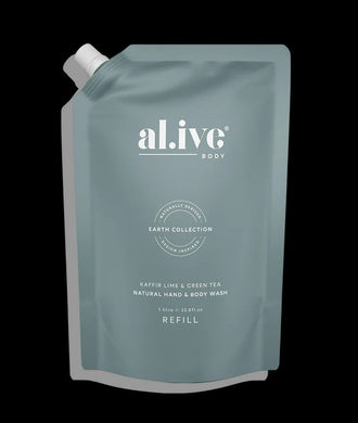 Al.ive Wash Refill - Kaffier Lime & Green Tea