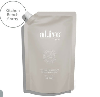 Al.ive Lemon & Pomegranate Kitchen Bench Spray Refill