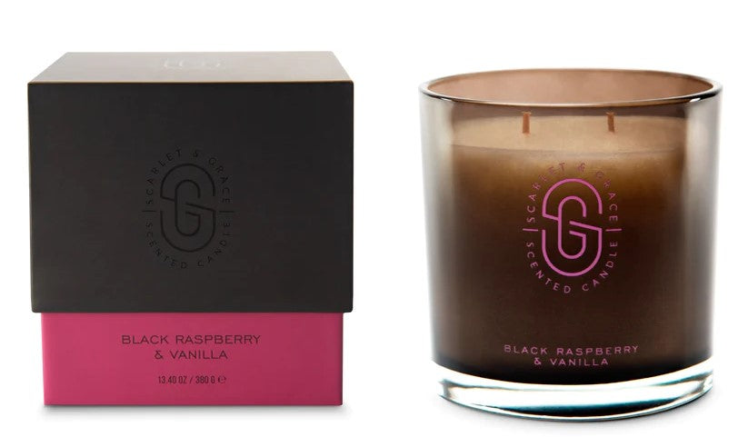 Scarlet & Grace Candle Black Raspberr & Vanilla