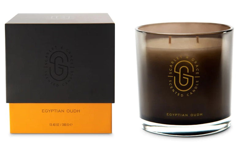 Scarlet & Grace Candle Egyptian Oudh 380g