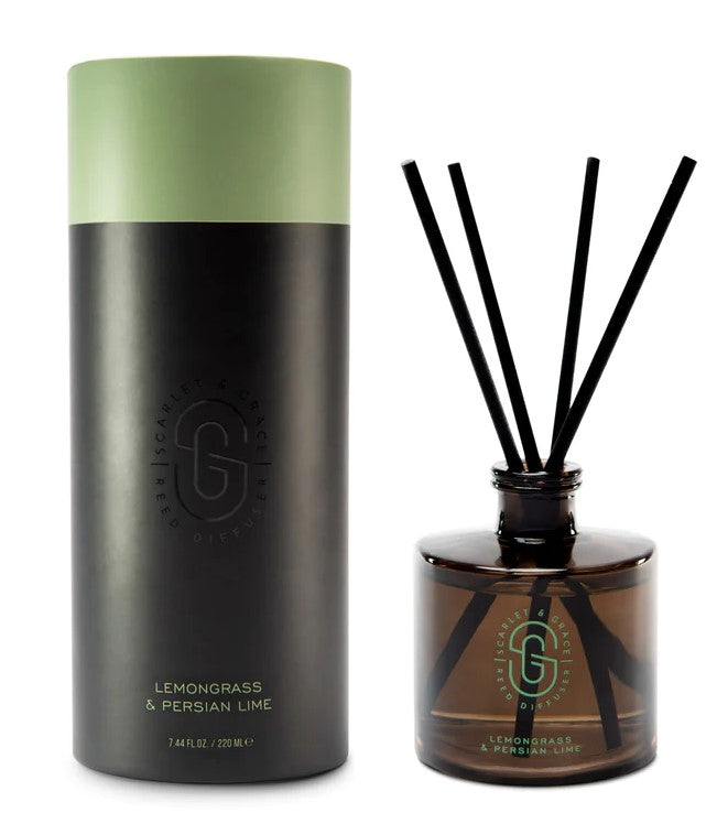 Scarlet & Grace Diffuser Lemongrass & Persian Lime 220ml