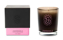 Load image into Gallery viewer, Scarlet &amp; Grace Candle Champagne &amp; Strawberries
