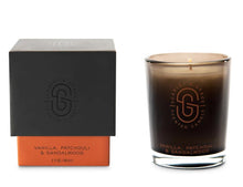 Load image into Gallery viewer, Scarlet &amp; Grace Candle Vanilla Patchouli &amp; Sandalwood
