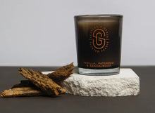 Load image into Gallery viewer, Scarlet &amp; Grace Candle Vanilla Patchouli &amp; Sandalwood
