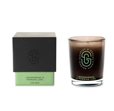 Scarlet & Grace Candle Lemongrass & Persian Lime 60g