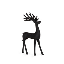 Load image into Gallery viewer, 31.5cm Minimal Black Reindeer 
