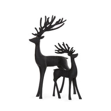 Load image into Gallery viewer, 31.5cm Minimal Black Reindeer 
