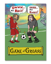 Load image into Gallery viewer, Card - Game Of Groans (spirit Humour)
