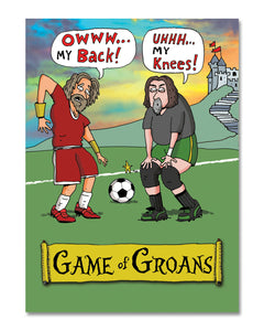 Card - Game Of Groans (spirit Humour)