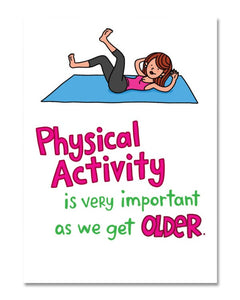 Card - Physical Activity (spirit Humour)