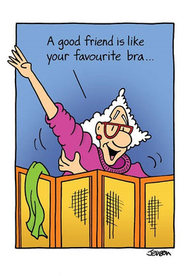 Card - Favourite Bra