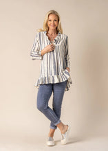 Load image into Gallery viewer, Nyah Top - Denim Blue Stripe [siz:m/l]
