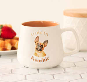 I Love My Frenchie Mug