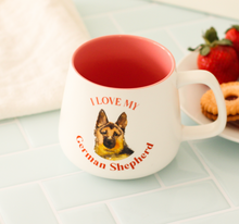 Load image into Gallery viewer, I Love My German Shepherd Mug
