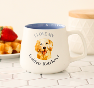 I Love My Golden Retriever Mug