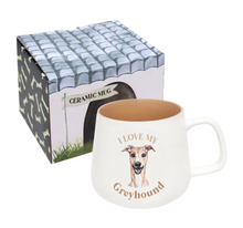 Load image into Gallery viewer, I Love My Greyhound Mug
