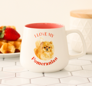 I Love My Pomeranian Mug