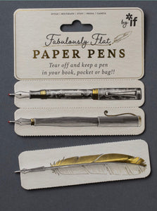 Fabulously Flat Paper Pens